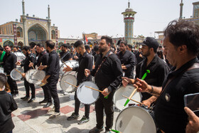 عزاداری اربعین حسینی در حرم حضرت فاطمه معصومه(س)