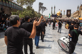 عزاداری اربعین حسینی در حرم حضرت فاطمه معصومه(س)