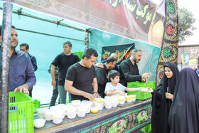 پیاده روی جامندگان اربعین در شهرستان بجنورد