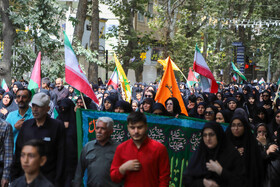 پیاده روی جامندگان اربعین در شهرستان بجنورد