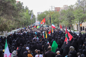 پیاده روی جامندگان اربعین در شهرستان بجنورد