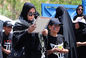مراسم آیینی جاماندگان اربعین حسینی - زنجان