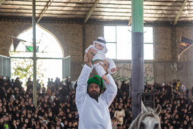 آیین تعزیه خوانی در روستای احمدآباد-میانجلگه
