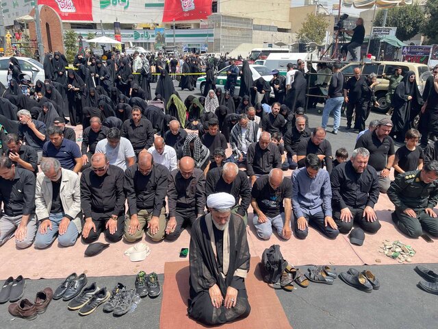 ندای «لَبَّیْک یَا حُسَیْن» در خیابانهای تهران پیچید