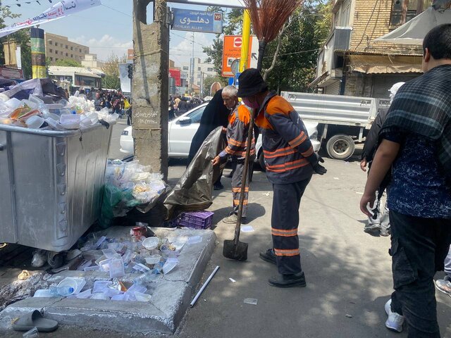 ندای «لَبَّیْک یَا حُسَیْن» در خیابانهای تهران پیچید