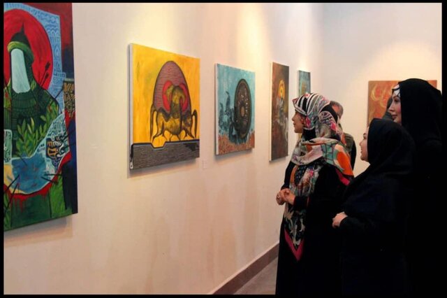 افتتاح نمایشگاه آثار نقاشی و عکاسی پروژه «خیمه هنر»