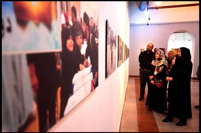 افتتاح نمایشگاه آثار نقاشی و عکاسی پروژه «خیمه هنر»