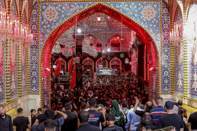 حال و هوای حرم اباعبدالله الحسین (ع) در ایام اربعین حسینی - کربلا