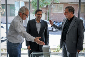 بازدید محمدرضا جوادی یگانه، رئیس مرکز ارتباطات مردمی نهاد ریاست جمهوری از خبرگزاری ایسنا