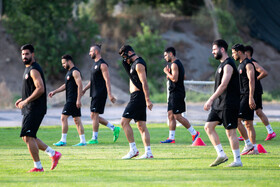 تمرین تیم فوتبال پرسپولیس