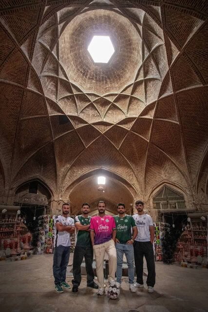 رونمایی از کیت‌های جدید تیم آلومینیوم اراک در آستانه شروع لیگ برتر