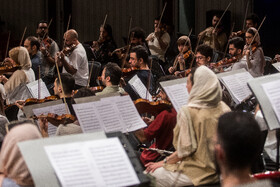 تمرین ارکستر سمفونیک تهران