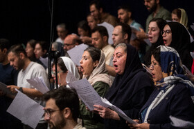 تمرین ارکستر سمفونیک تهران