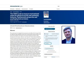 نخستین اعتبارسنجی مقیاس جامع حالت‌های انگیزشی و کم‌تحرکی در میان دانشجویان ایرانی