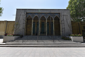 آماده‌سازی آرامگاه استاد فرشچیان - اصفهان