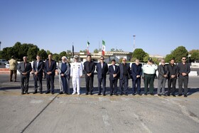 مراسم استقبال از وزیر کشور در فرودگاه شهید هاشمی نژاد مشهد