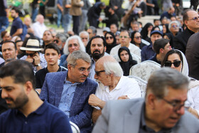 تشییع پیکر مرحوم «استاد محمود فرشچیان» - اصفهان