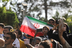 تشییع پیکر مرحوم «استاد محمود فرشچیان» - اصفهان