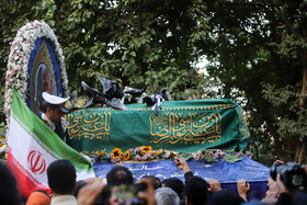 تشییع پیکر مرحوم «استاد محمود فرشچیان» - اصفهان