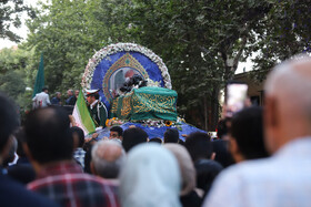تشییع پیکر مرحوم «استاد محمود فرشچیان» - اصفهان