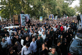 تشییع پیکر مرحوم «استاد محمود فرشچیان» - اصفهان