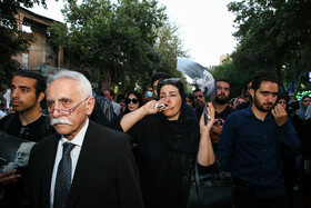 تشییع پیکر مرحوم «استاد محمود فرشچیان» - اصفهان