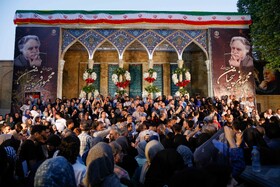 تشییع پیکر استاد محمود فرشچیان