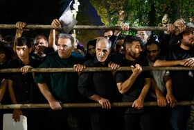 تشییع پیکر مرحوم «استاد محمود فرشچیان» - اصفهان
