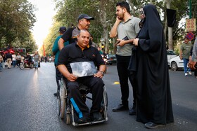 تشییع پیکر مرحوم «استاد محمود فرشچیان» - اصفهان
