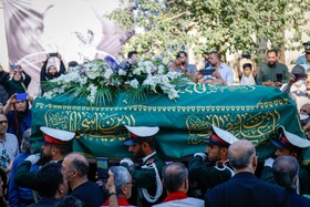 تشییع پیکر مرحوم «استاد محمود فرشچیان» - اصفهان