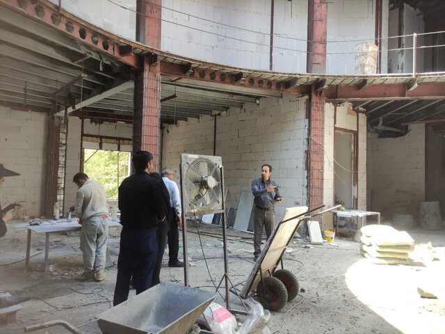 هتل پارک سیفیه ملایر در حال تکمیل است