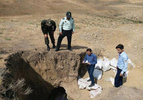 متلاشی شدن باند حفاری غیرمجاز در یاسوج/ یک تبعه بیگانه دستگیر شد