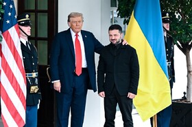 یک نفس راحت؛ زلنسکی بدون تنش از کاخ سفید خارج شد