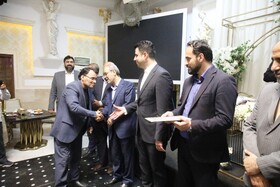 مراسم تجلیل از خبرنگاران و عکاسان در شهرستان سیمرغ-استان مازندران
