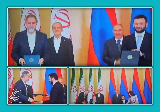 امضای تفاهم‌نامه سینمایی ایران و ارمنستان با حضور پزشکیان