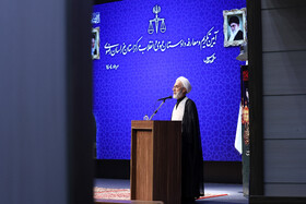 سخنرانی حجت‌الاسلام محمدکاظم موحدی آزاد، دادستان کل کشور در آیین تکریم و معارفه دادستان عمومی و انقلاب استان خراسان رضوی