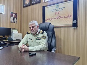 دیدار فرمانده انتظامی غرب استان تهران با مردم در مرکز ۱۹۷/ پیگیری پرونده‌های انتظامی بیشترین خواسته مردم در غرب پایتخت