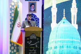 عبدالحمید طالبی، رییس سازمان علمی فرهنگی آستان قدس در همایش اهل تسنن در حرم مطهر رضوی