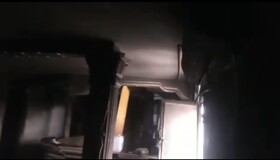 ۷ ماینر غیرمجاز ساختمان دو طبقه را در دهدشت به آتش کشید