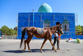 اعزام ششمین کاروان سوارکاری «حرم تا حرم» خراسان شمالی به مشهد مقدس