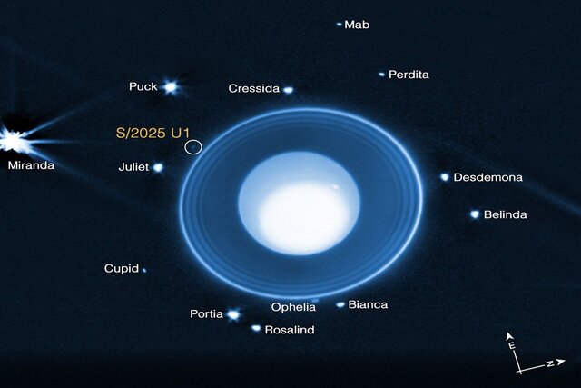 «جیمز وب» قمر جدید اورانوس را کشف کرد