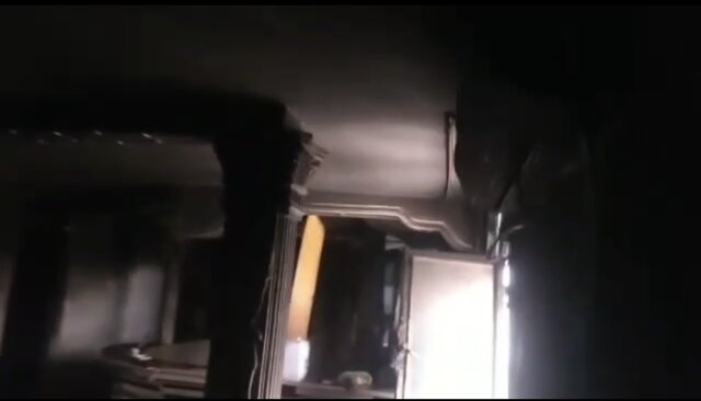 ۷ ماینر غیرمجاز ساختمان دو طبقه را در دهدشت به آتش کشید