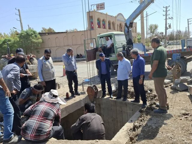 شکستگی خط اصلی انتقال، آب برخی مناطق ورامین را قطع کرد