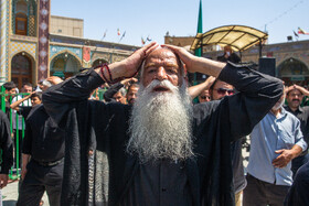 عزاداری 28 صفر در حرم حضرت فاطمه معصومه(س)