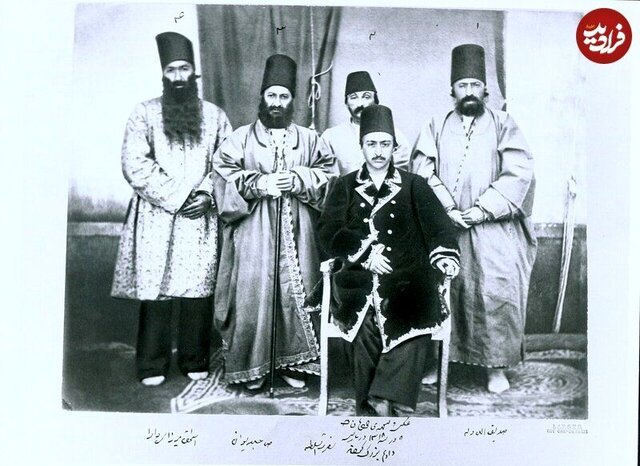 تصویری کمتر دیده شده از دوران ولیعهدی مظفرالدین‌شاه