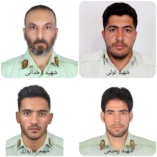 اعلام اسامی ۵ شهید حادثه تروریستی محور خاش–ایرانشهر