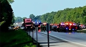 واژگونی اتوبوس گردشگری در «نیویورک» با ۵ کشته