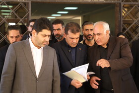 حسین افشین معاون علمی، فناوری و اقتصاد دانش بنیان در افتتاح اولین مرکز نوآوری هوش مصنوعی و اینترنت اشیا شمالغرب - تبریز