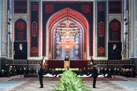 مراسم خطبه خوانی شب شهادت امام رضا (ع)