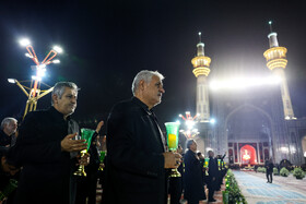 مراسم خطبه خوانی شب شهادت امام رضا (ع)